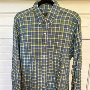 J. McLaughlin Flannel Button Down - M/L